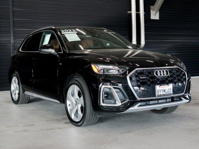 used 2022 Audi Q5 car, priced at $35,200