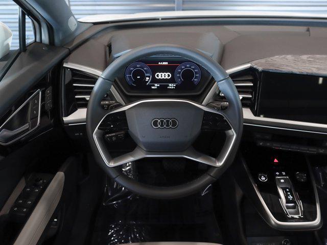 new 2025 Audi Q4 e-tron car, priced at $62,190