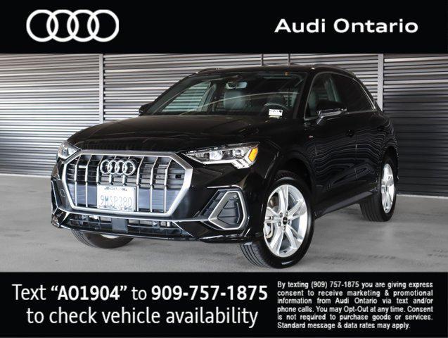 used 2024 Audi Q3 car, priced at $36,700