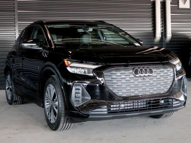 new 2025 Audi Q4 e-tron car, priced at $54,735