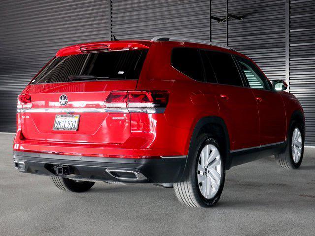 used 2021 Volkswagen Atlas car, priced at $27,384