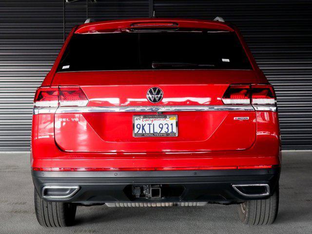 used 2021 Volkswagen Atlas car, priced at $27,384