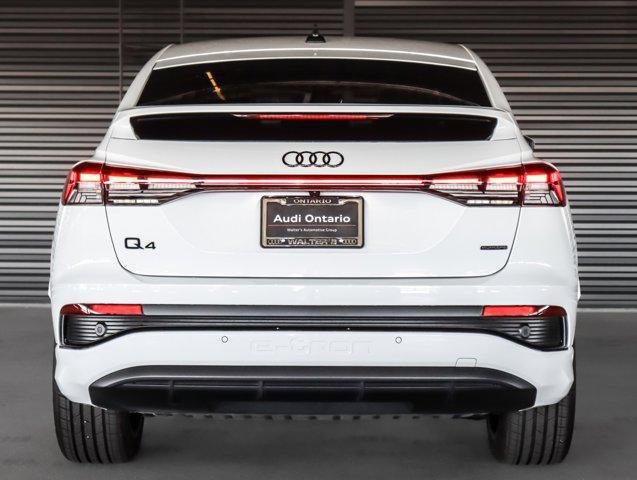used 2024 Audi Q4 e-tron Sportback car, priced at $42,000