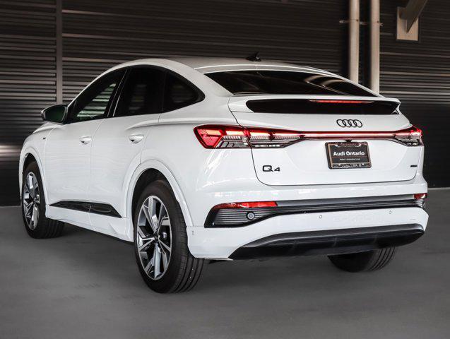 used 2024 Audi Q4 e-tron Sportback car, priced at $42,000