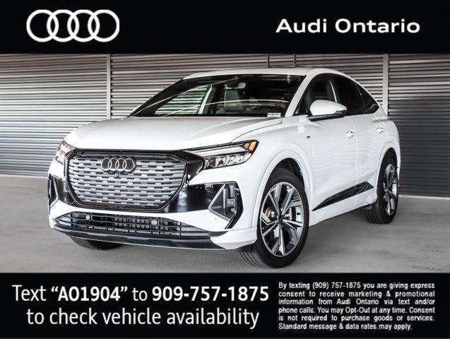 used 2024 Audi Q4 e-tron Sportback car, priced at $42,000