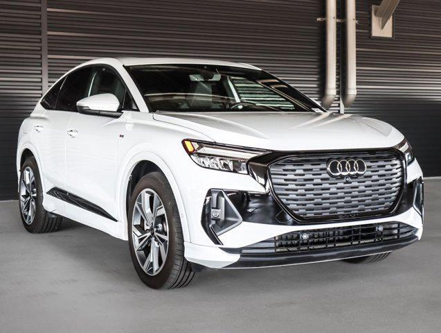 used 2024 Audi Q4 e-tron Sportback car, priced at $42,000