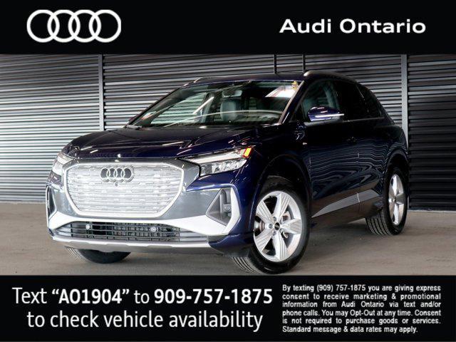 used 2023 Audi Q4 e-tron car, priced at $35,991