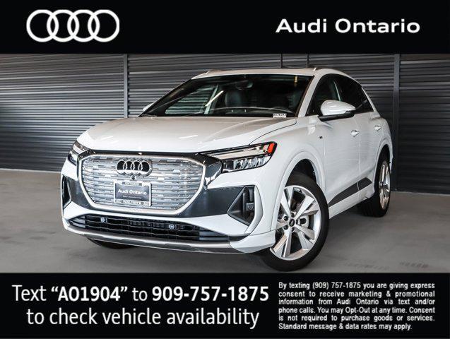 used 2023 Audi Q4 e-tron car, priced at $34,500