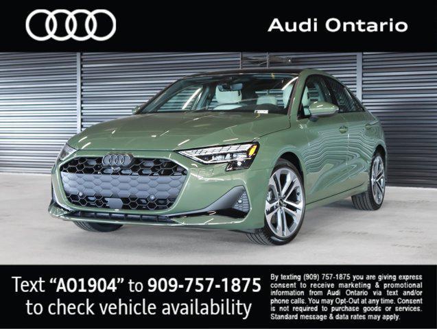 new 2025 Audi A3 car, priced at $46,835