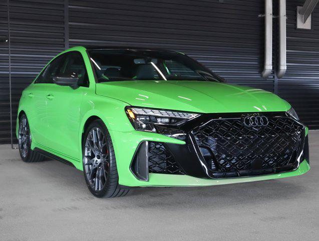 new 2025 Audi RS 3 car, priced at $77,045
