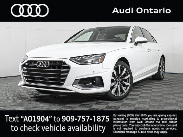 used 2021 Audi A4 car, priced at $25,999