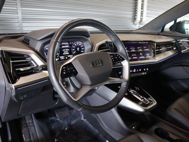 used 2024 Audi Q4 e-tron car, priced at $39,995