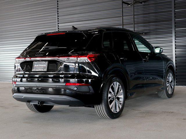 new 2025 Audi Q4 e-tron car, priced at $55,385