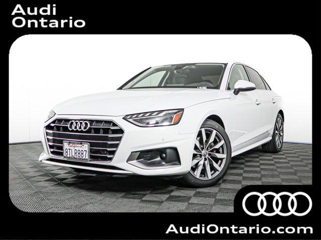 used 2020 Audi A4 car, priced at $22,500