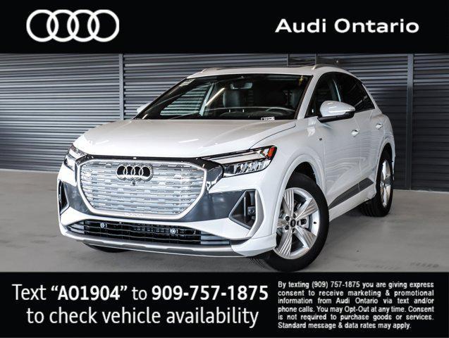 new 2025 Audi Q4 e-tron car, priced at $61,300