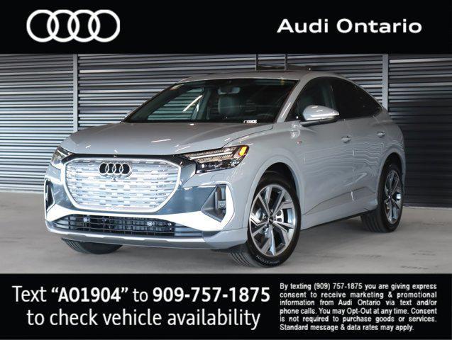 new 2025 Audi Q4 e-tron Sportback car, priced at $67,130