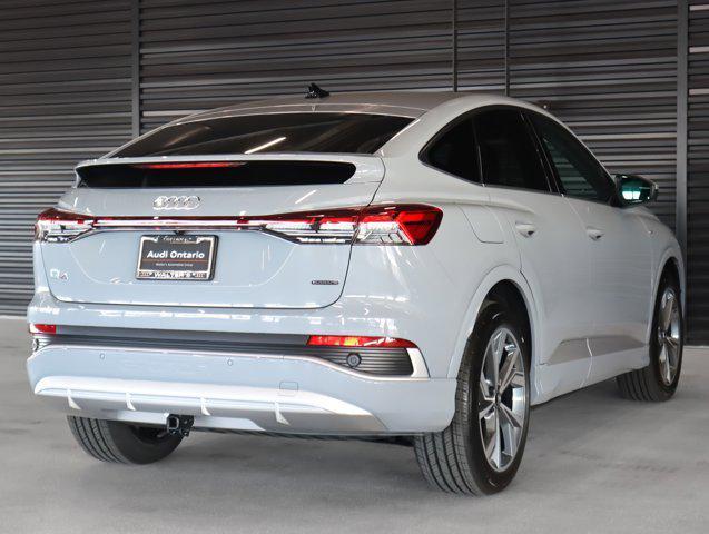 new 2025 Audi Q4 e-tron Sportback car, priced at $67,130