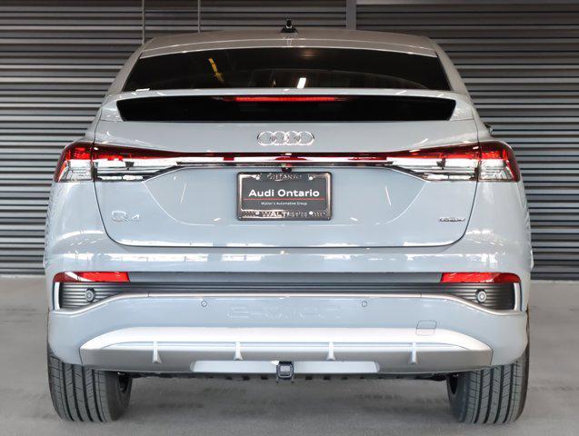 new 2025 Audi Q4 e-tron Sportback car, priced at $67,130