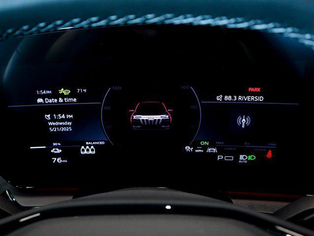 new 2025 Audi SQ6 e-tron car, priced at $85,380