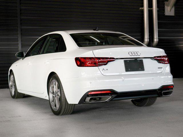 new 2025 Audi A4 car, priced at $48,075