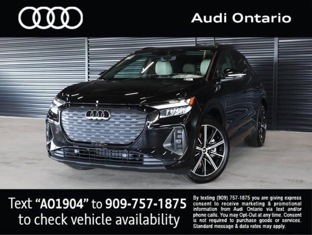 new 2025 Audi Q4 e-tron car, priced at $57,435