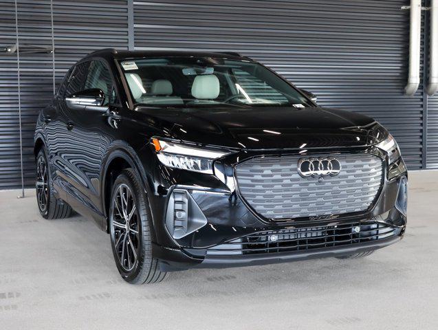 new 2025 Audi Q4 e-tron car, priced at $57,435