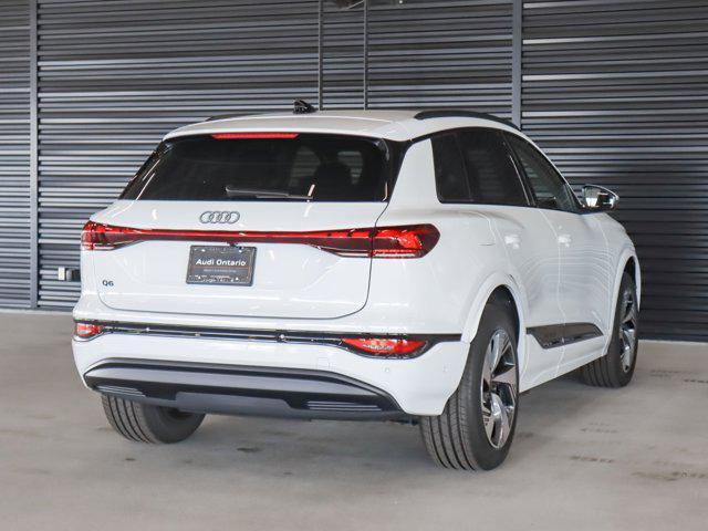 new 2025 Audi Q6 e-tron car, priced at $71,210