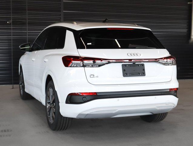 new 2025 Audi Q4 e-tron car, priced at $51,985