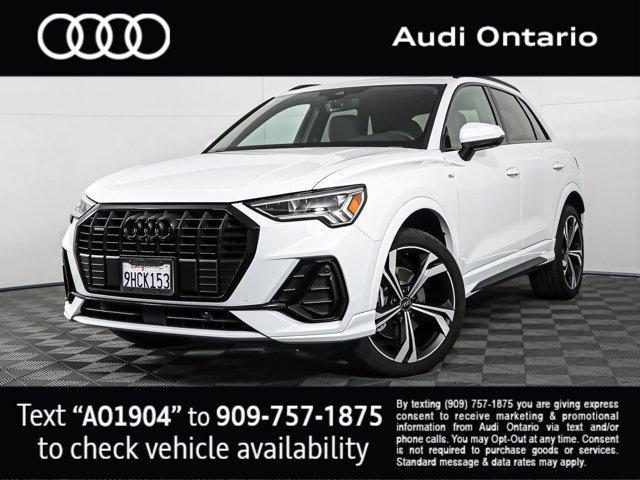 used 2024 Audi Q3 car, priced at $37,096