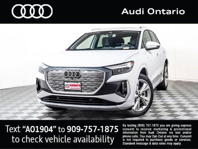 used 2023 Audi Q4 e-tron car, priced at $29,700
