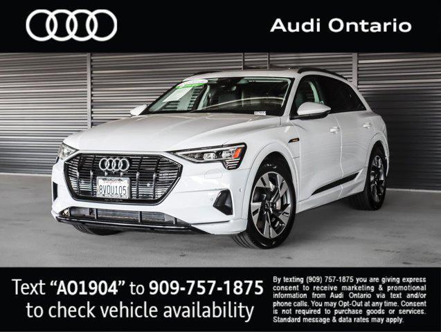 used 2021 Audi e-tron car, priced at $24,500