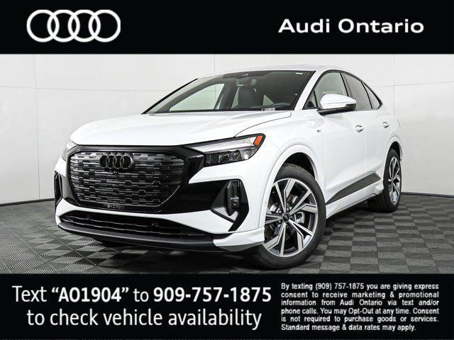 new 2024 Audi Q4 e-tron Sportback car, priced at $67,235