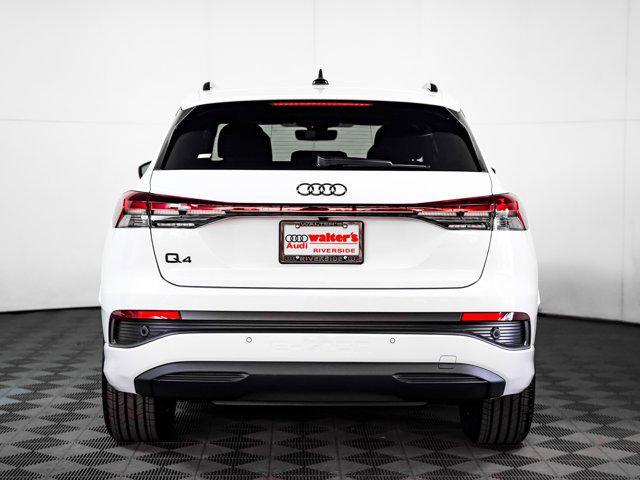 new 2025 Audi Q4 e-tron car, priced at $54,735