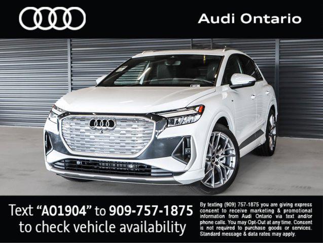 new 2025 Audi Q4 e-tron car, priced at $63,325
