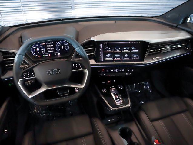 new 2025 Audi Q4 e-tron Sportback car, priced at $66,790