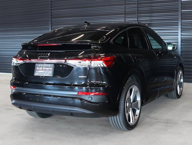new 2025 Audi Q4 e-tron Sportback car, priced at $66,790