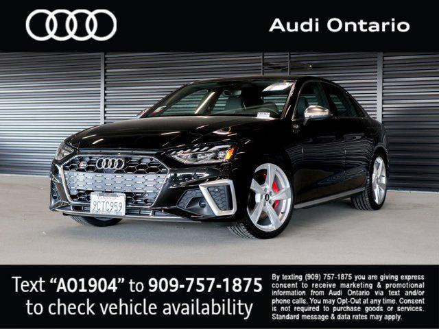 used 2022 Audi S4 car, priced at $44,124