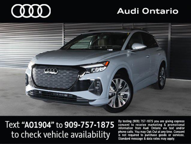 new 2025 Audi Q4 e-tron car, priced at $56,040