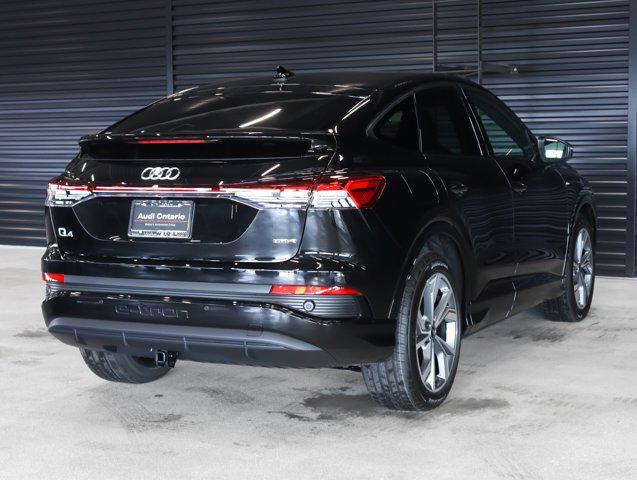 new 2025 Audi Q4 e-tron Sportback car, priced at $66,485