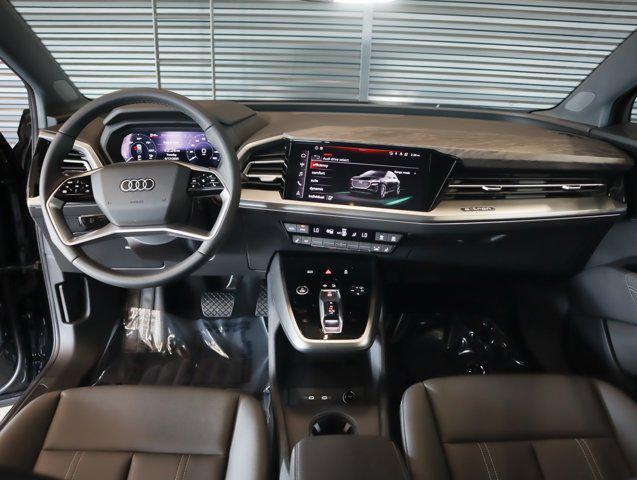new 2025 Audi Q4 e-tron car, priced at $57,385