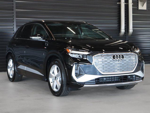 new 2025 Audi Q4 e-tron car, priced at $57,385