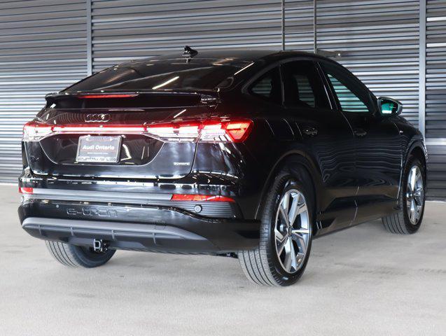 new 2025 Audi Q4 e-tron Sportback car, priced at $64,335