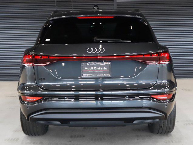 new 2025 Audi Q6 e-tron car, priced at $75,175
