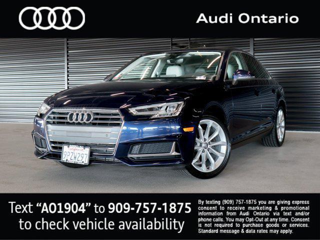 used 2019 Audi A4 car, priced at $20,680