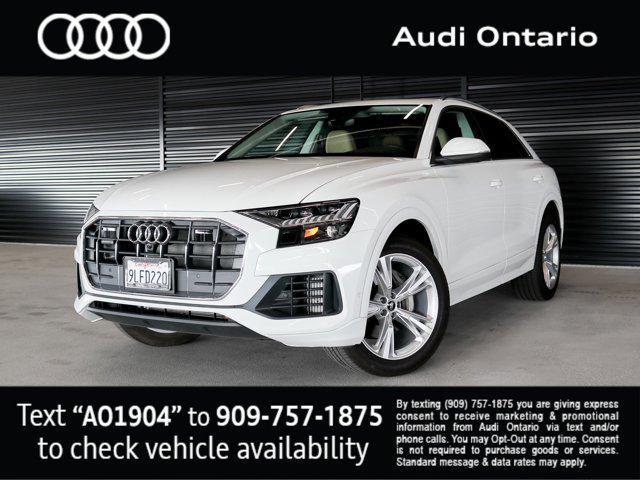 used 2023 Audi Q8 car, priced at $59,987