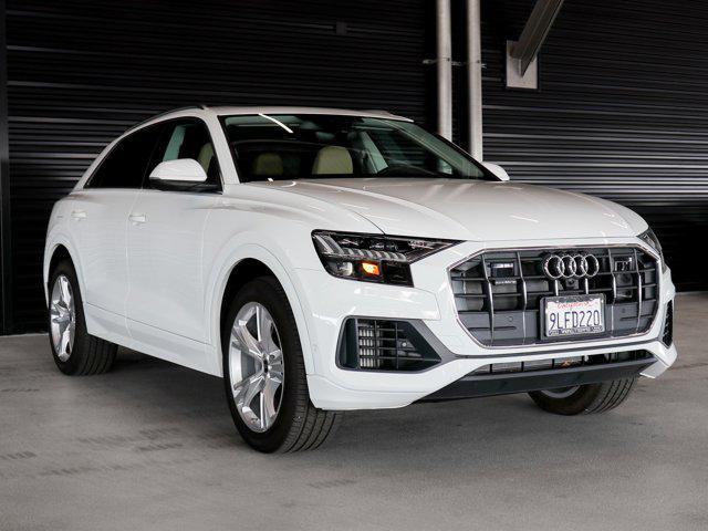 used 2023 Audi Q8 car, priced at $59,987