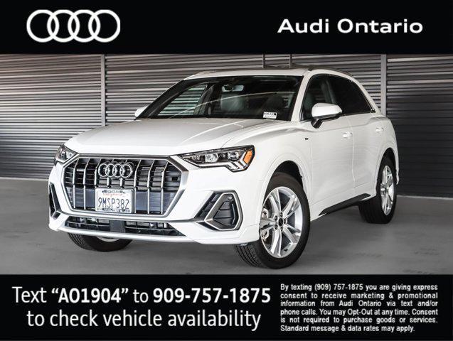 used 2024 Audi Q3 car, priced at $36,500