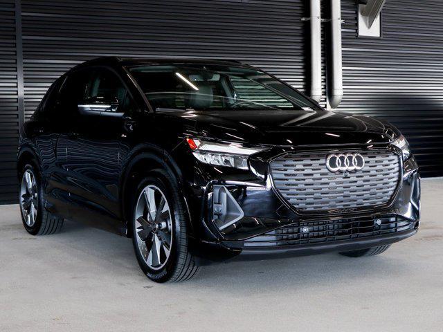 used 2024 Audi Q4 e-tron car, priced at $40,500