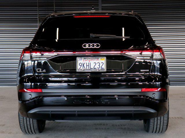 used 2024 Audi Q4 e-tron car, priced at $40,500