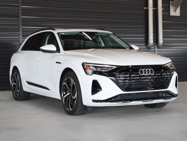 used 2024 Audi Q8 e-tron car, priced at $58,995